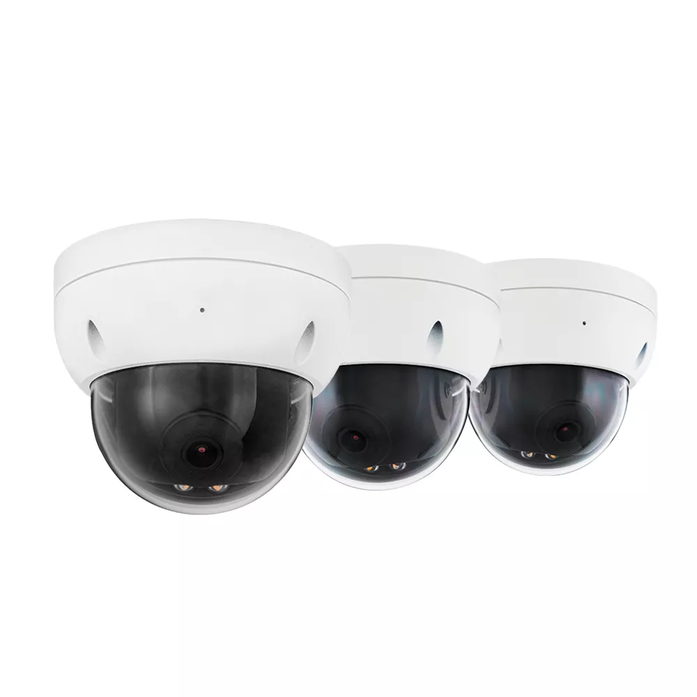 2 MP Smart Hybrid Light Fixed Lens Dome lP cameBio Sense Series： GT-854F31B-S3-MI-S-HL