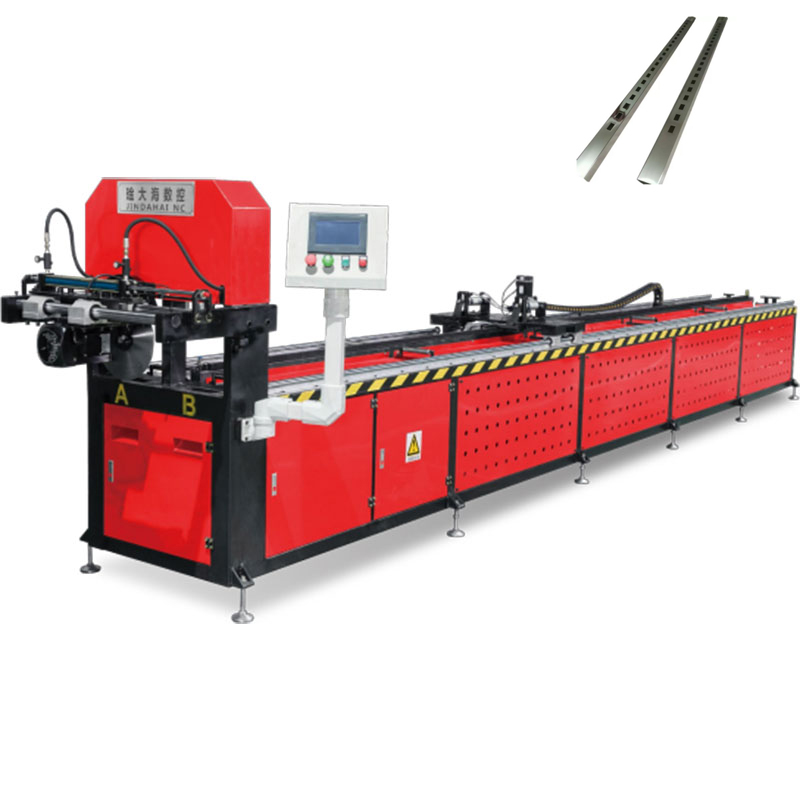 Tube Hitting Machine Fast Production Square Tube Punching Hole Cutting Machine by Foshan ...