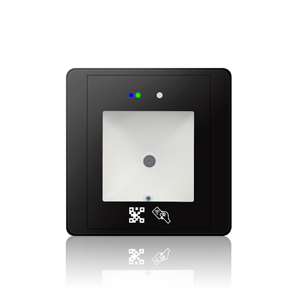 RFID Card 1D and 2D turnstile QR code access control reader with USB,RS232 or TCP/IP Interface