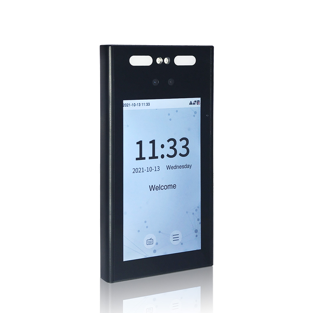 7 Inch IP65 Masked Facial Recognition Time Attendance System RS232
