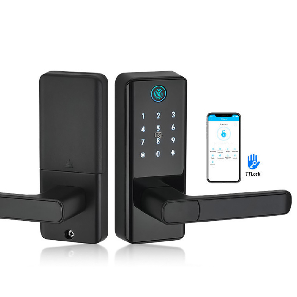 Biometric Fingerprint Remote Unlocking Digits Door Lock And Smart Wireless Door Lock With Tuya And T