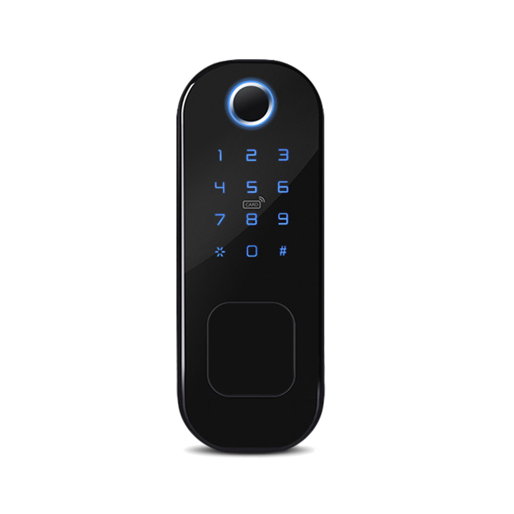 Waterproof IP65 Smart Lock Fingerprint Rim lock Wifi Intelligent Digital Electronic Lock with TUYA A