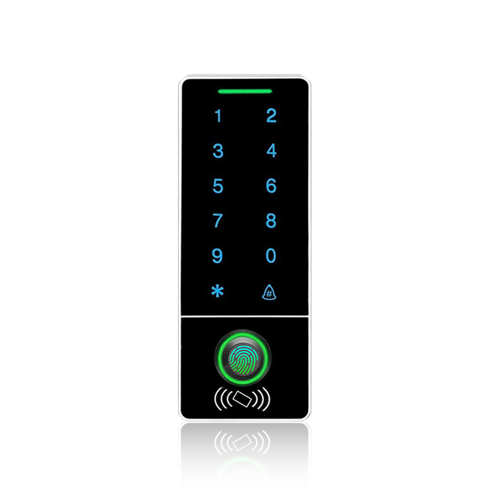 Fingerprint and RFID Card Access Control Reader Support Password Waterproof IP65