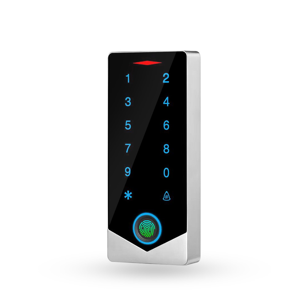 Fingerprint And RFID Card Access Control Reader Support Password And BT TUYA APP