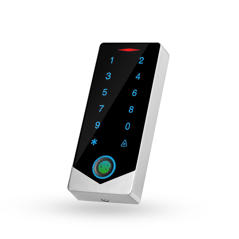 Fingerprint And RFID Card Access Control Reader Support Password And BT TUYA APP