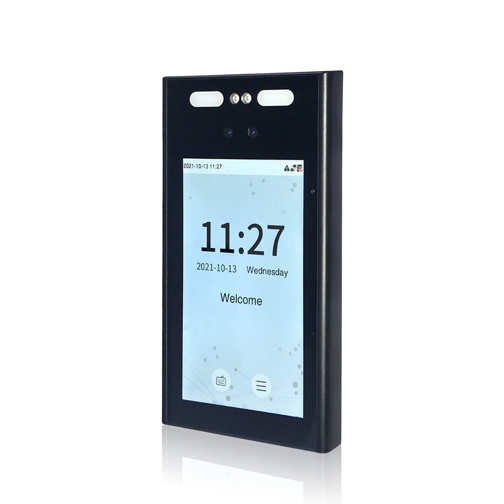 7 Inch IP65 Masked Facial Recognition Time Attendance System RS232