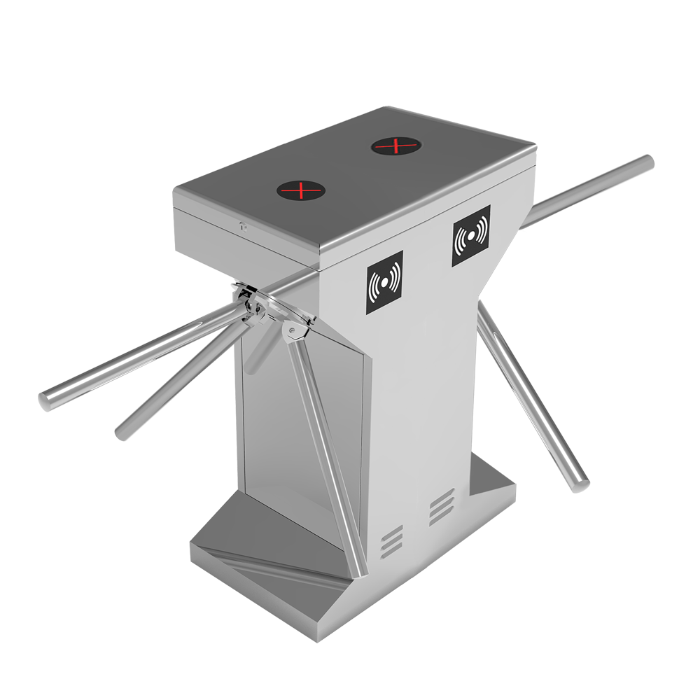 Indoor Outdoor Tripod Turnstile Access Gate with Three Arms