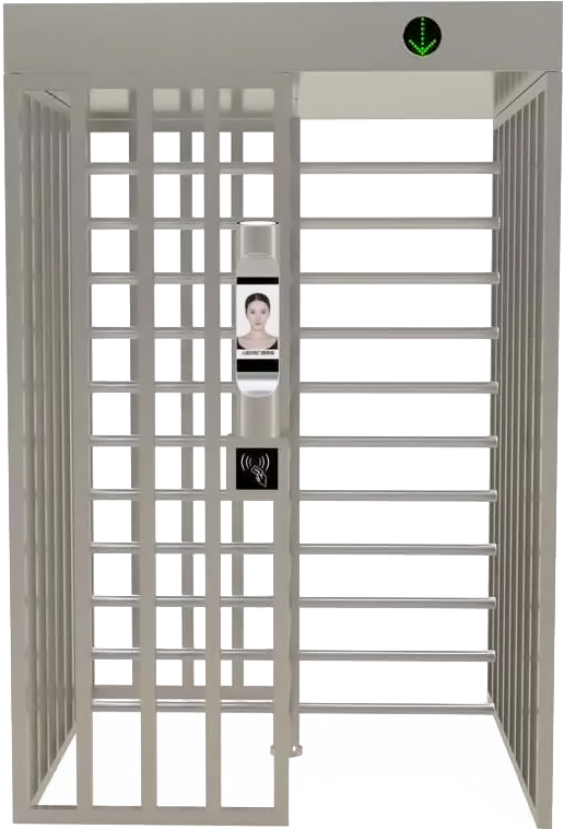 Technical RFID Full Height Turnstile For Office Access Management FH1000