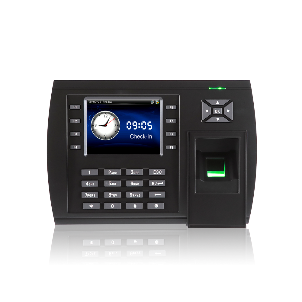 Multimedia WIFI Biometric Employee Fingerprint Time Attendance System With Card Reader