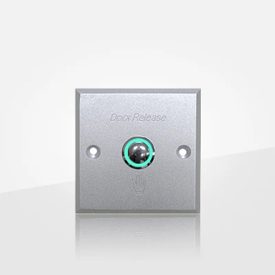 Push To Release Button Door Push Button For Access Control System With LED