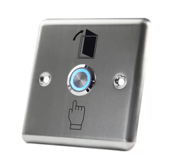 Access Control Push Button With LED , Door Release Buttons For Public Authorities Bank